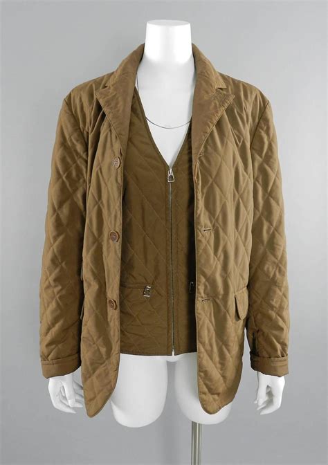 vintage hermes quilted jacket|Most Expensive Jacket Brands .